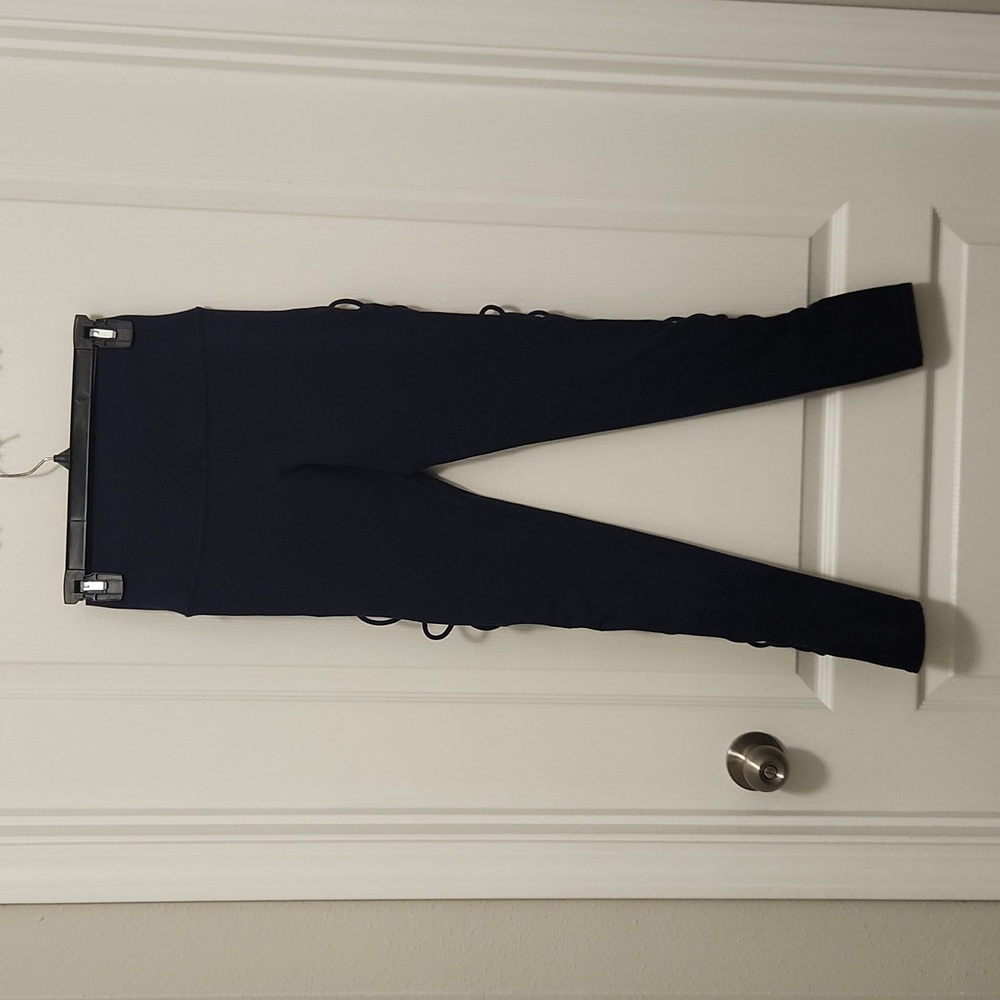 Alo Lace-up,full length,navy color